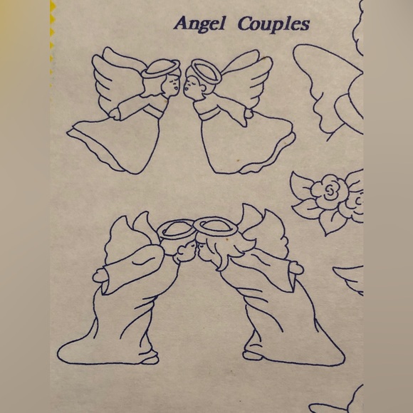 NWT Embroidery Hoop and Angel design transfers for Arts and Crafts - Picture 15 of 16